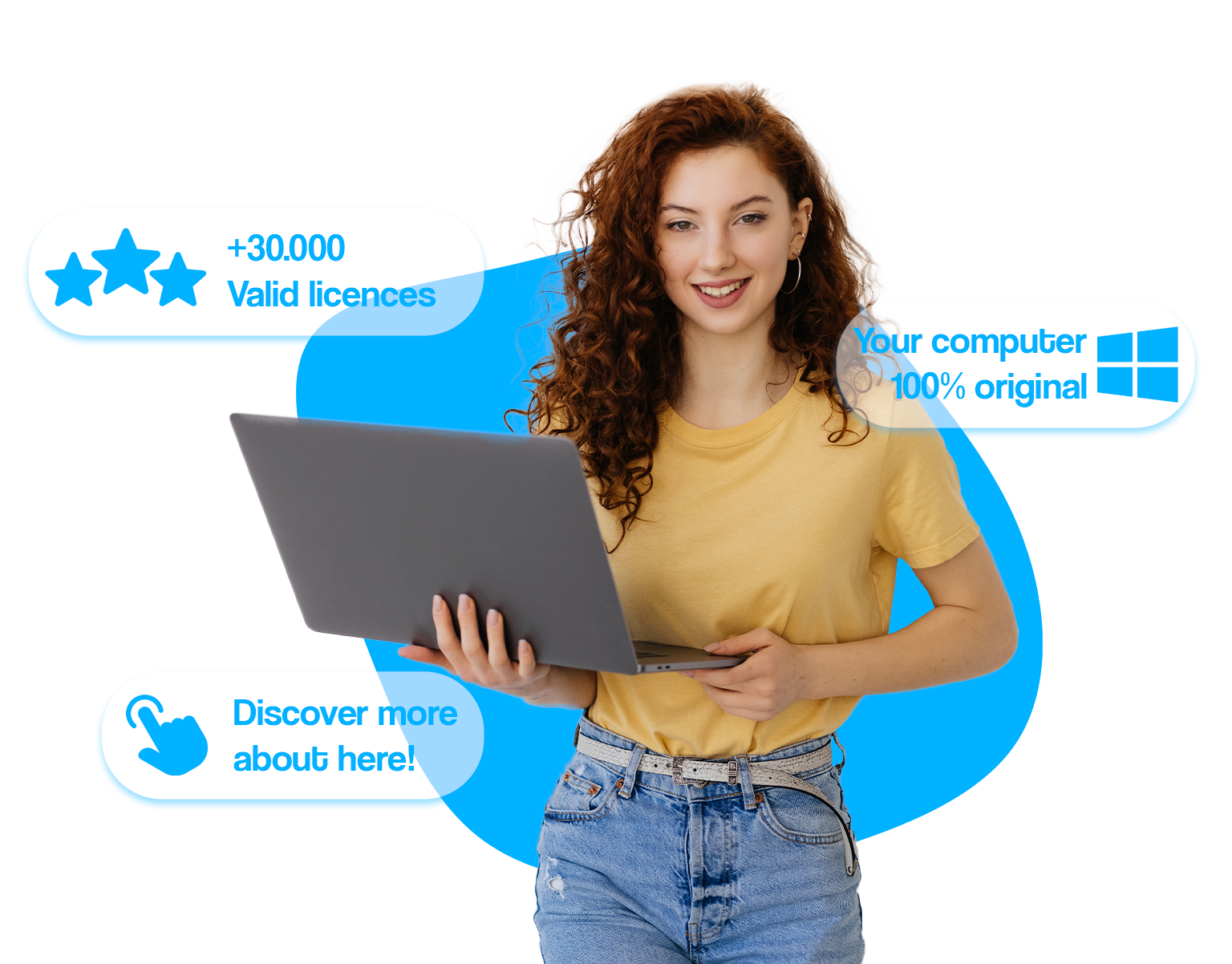 Ilustración conceptual de entrega digital